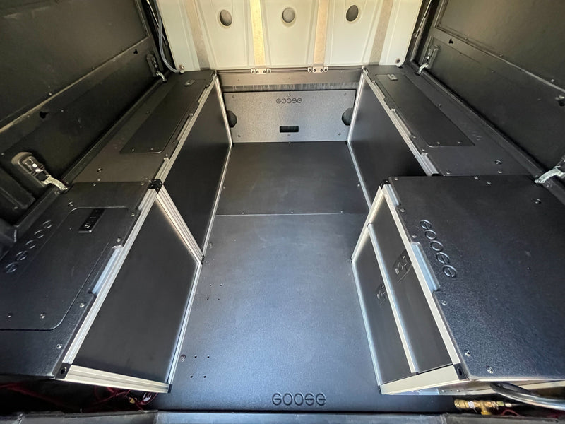 Load image into Gallery viewer, Alu-Cab Canopy Camper V2 - Toyota Tacoma 2005-Present 2nd &amp; 3rd Gen. - Front Utility Module - 6&#39; Bed
