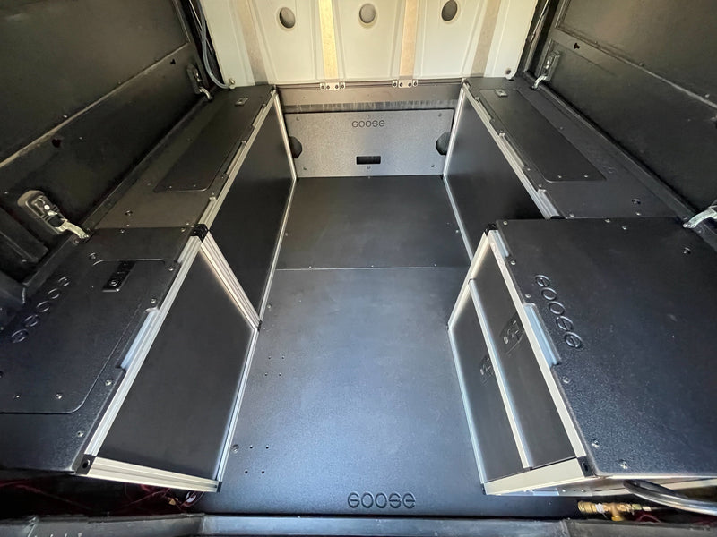 Load image into Gallery viewer, Alu-Cab Canopy Camper V2 - Toyota Tacoma 2005-Present 2nd &amp; 3rd Gen. - Front Utility Module - 6&#39; Bed
