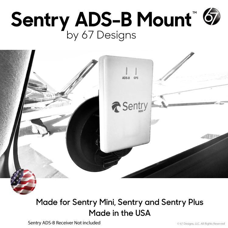 Load image into Gallery viewer, Suction Cup G4 - Sentry ADS-B Mount
