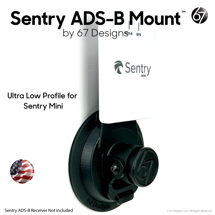 Load image into Gallery viewer, Suction Cup G4 - Sentry ADS-B Mount
