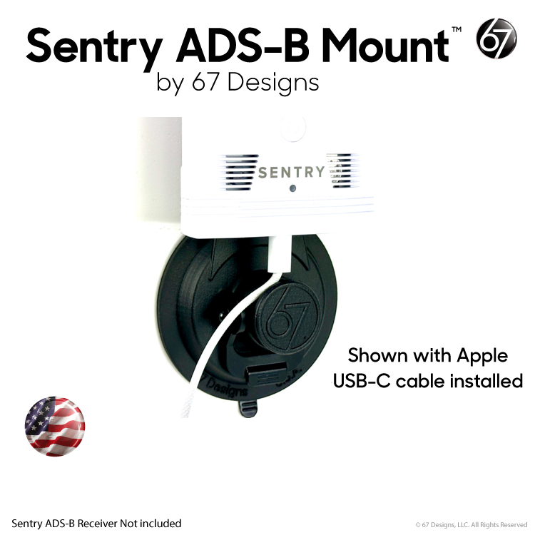 Load image into Gallery viewer, Suction Cup G4 - Sentry ADS-B Mount
