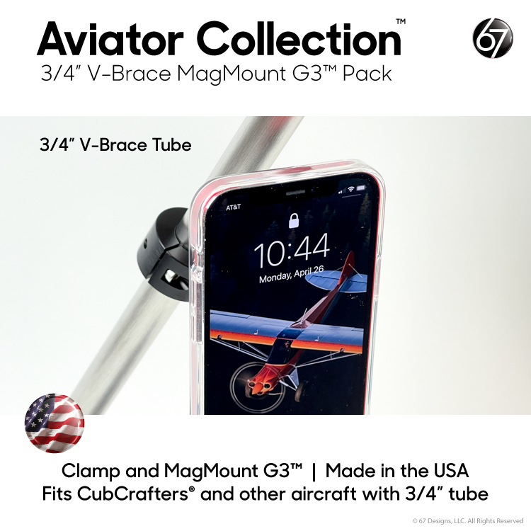 Load image into Gallery viewer, Aviator Pack - 3/4&quot; V-Brace Packs
