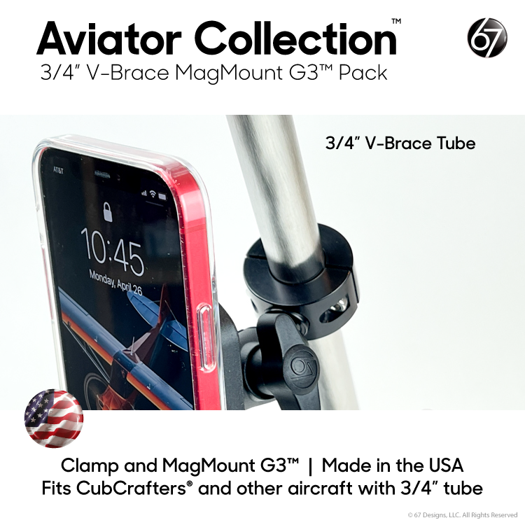 Load image into Gallery viewer, Aviator Pack - 3/4&quot; V-Brace Packs
