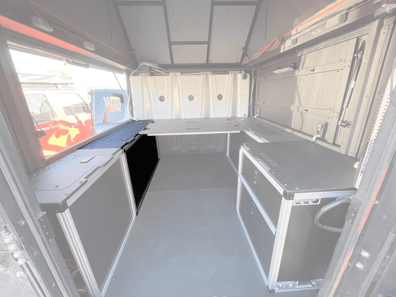 Load image into Gallery viewer, Alu-Cab Canopy Camper V2 - Ford Ranger 2019-2023 4th Gen. - Front Utility Module - 6&#39; Bed
