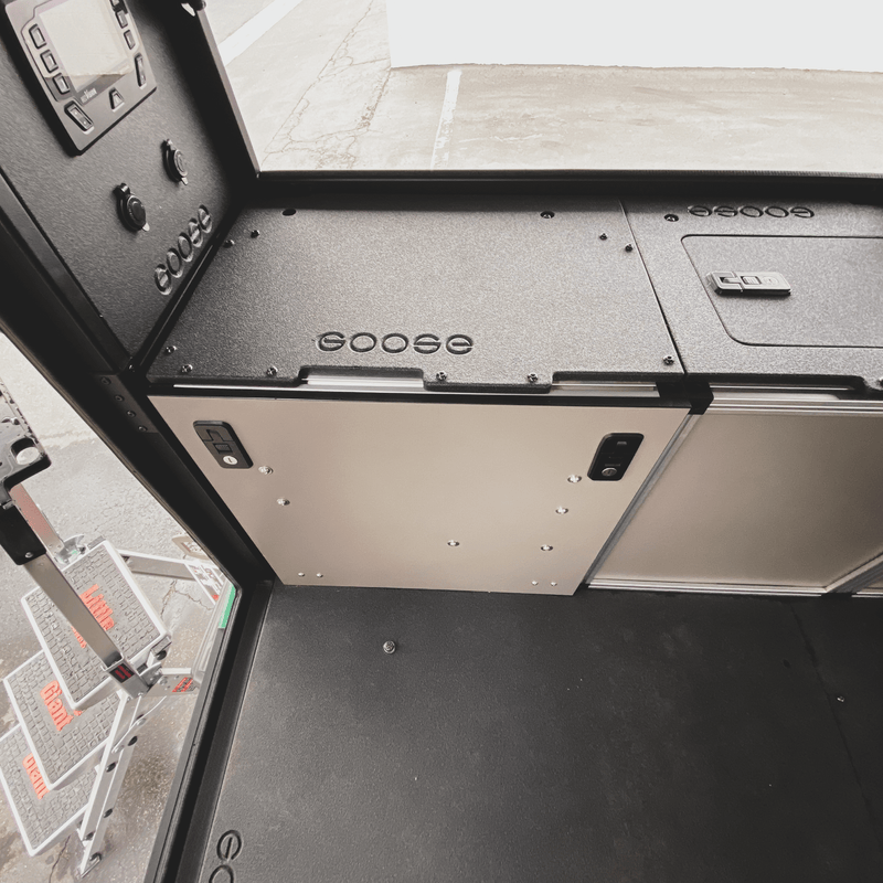 Load image into Gallery viewer, Alu-Cab Canopy Camper V2 - Ford Ranger 2019-2023 4th Gen. - Rear Power Management Module - 5&#39; Bed
