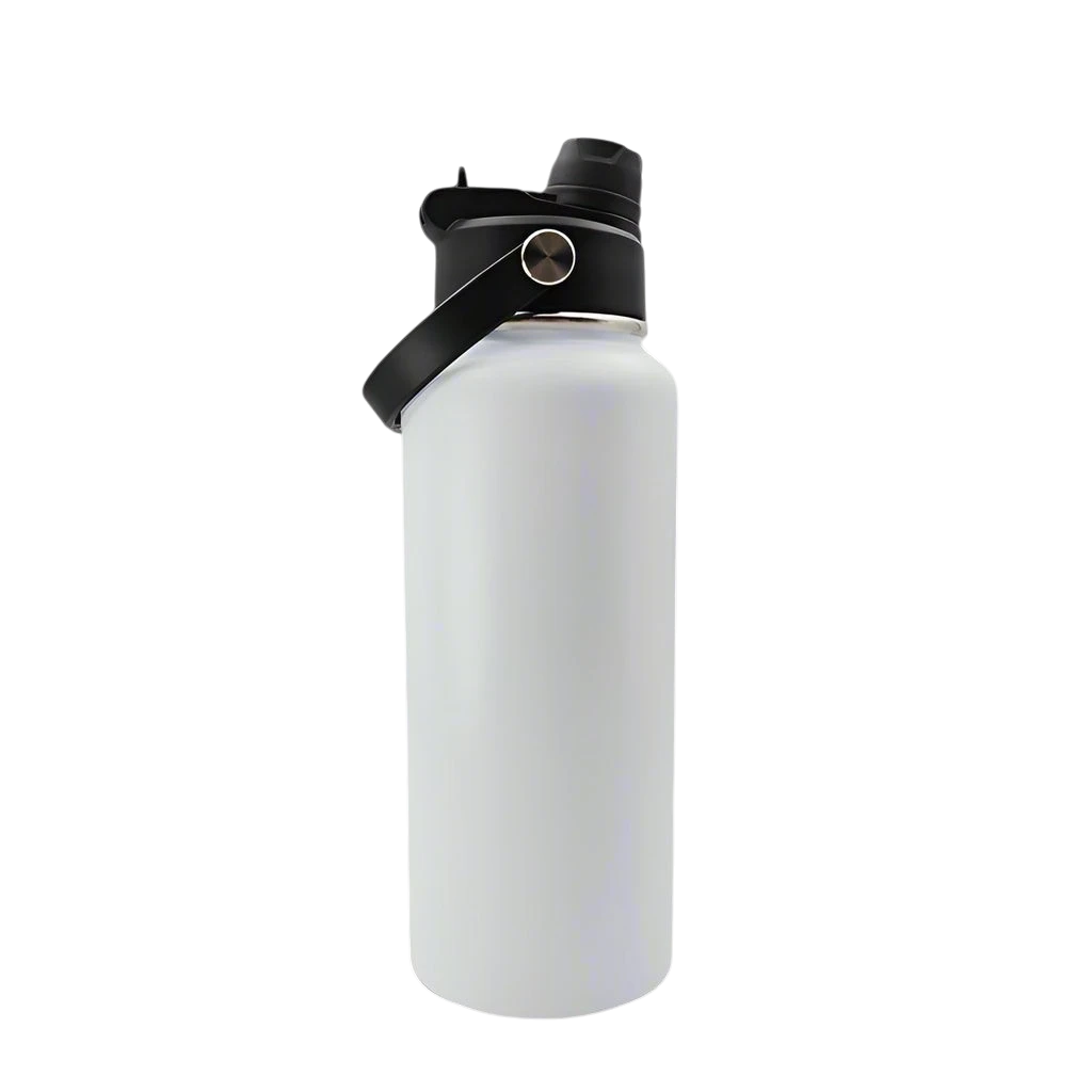 32oz Insulated Water Bottle - White