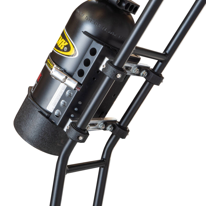 Load image into Gallery viewer, Ladder Cross-Bar Mount for Propane and CO2 Power Tanks
