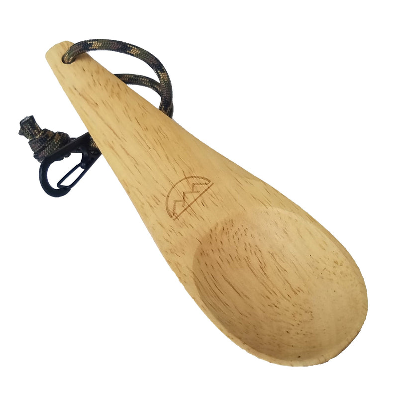 Load image into Gallery viewer, Spónn Carved Nordic Spoon - Solid Wood Camp Spoon
