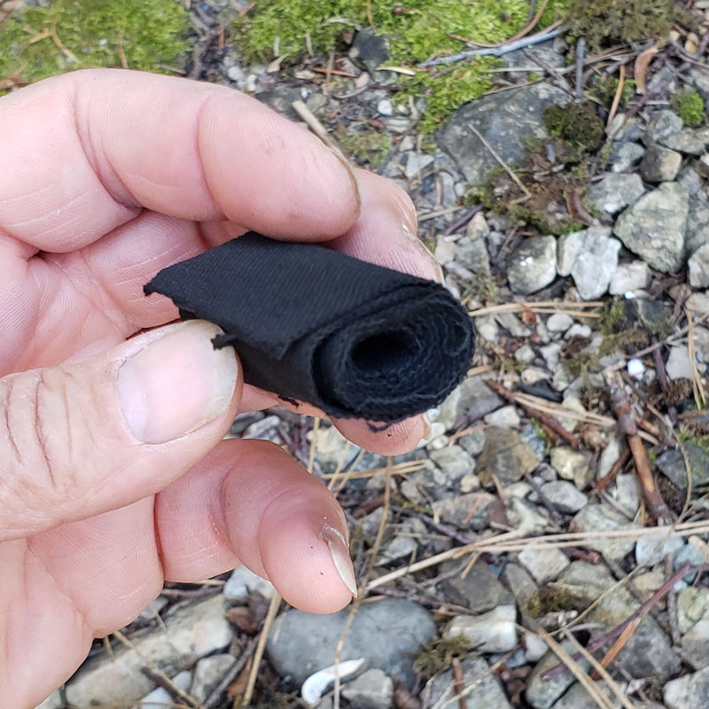 Load image into Gallery viewer, Premium Charcloth - Essential Primitive FireStarting Material for use with Flint &amp; Steel, Magnifier etc.
