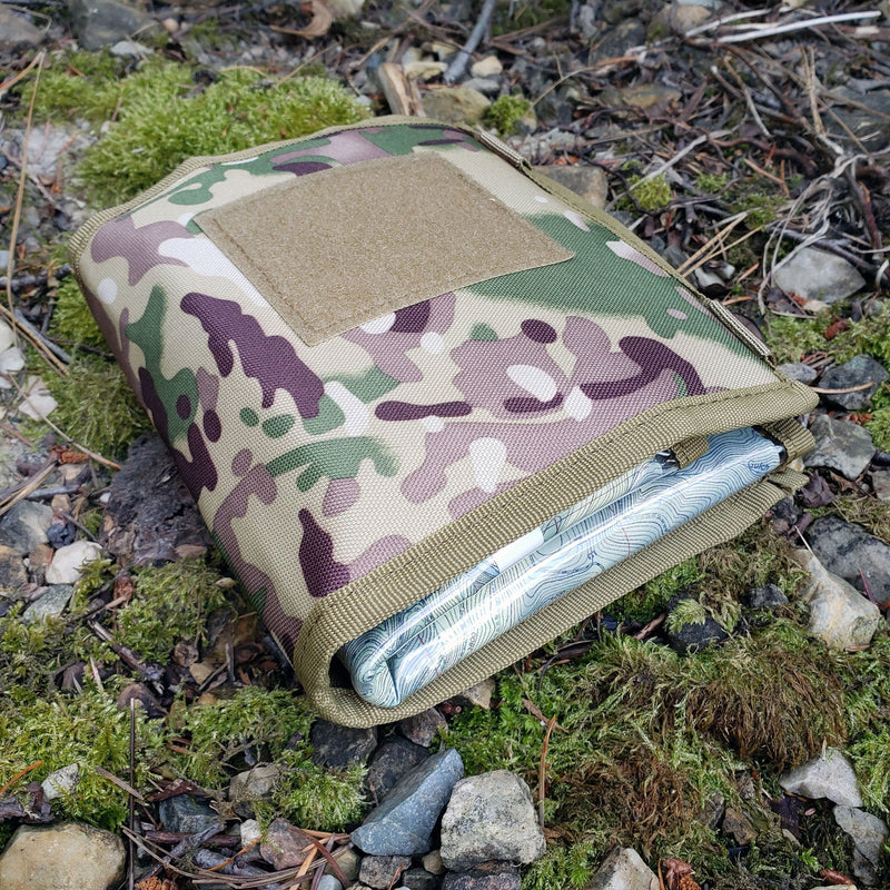 Load image into Gallery viewer, Navigation Case w/Protective Map Pouch for Military Hiking, Tactical, Outdoor Activities
