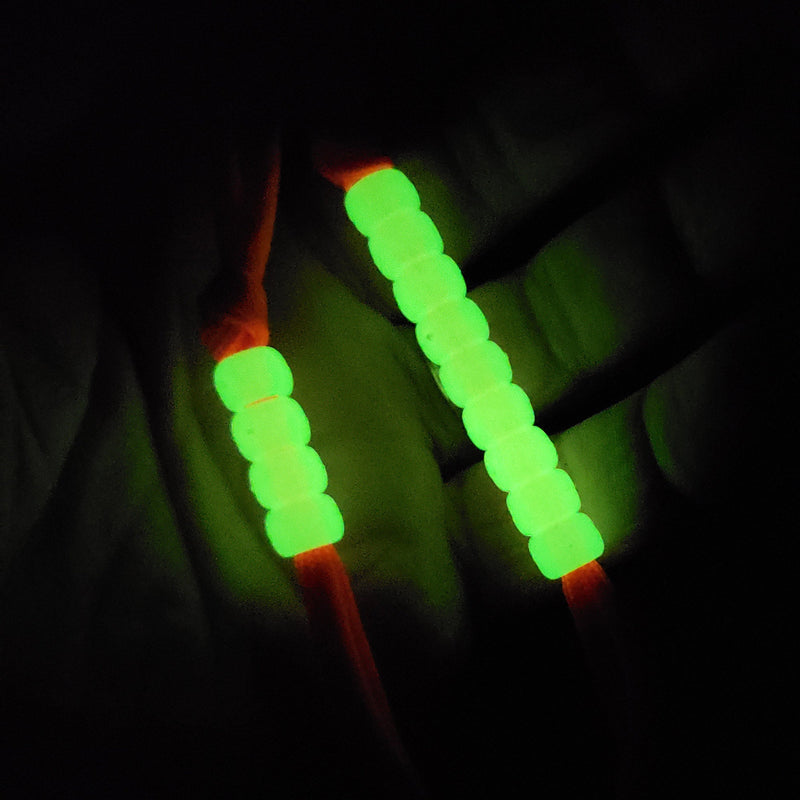 Load image into Gallery viewer, Pace Count Beads for Orienteering and Land Navigation - Phosphorescent &quot;Glow in the Dark&quot; Beads
