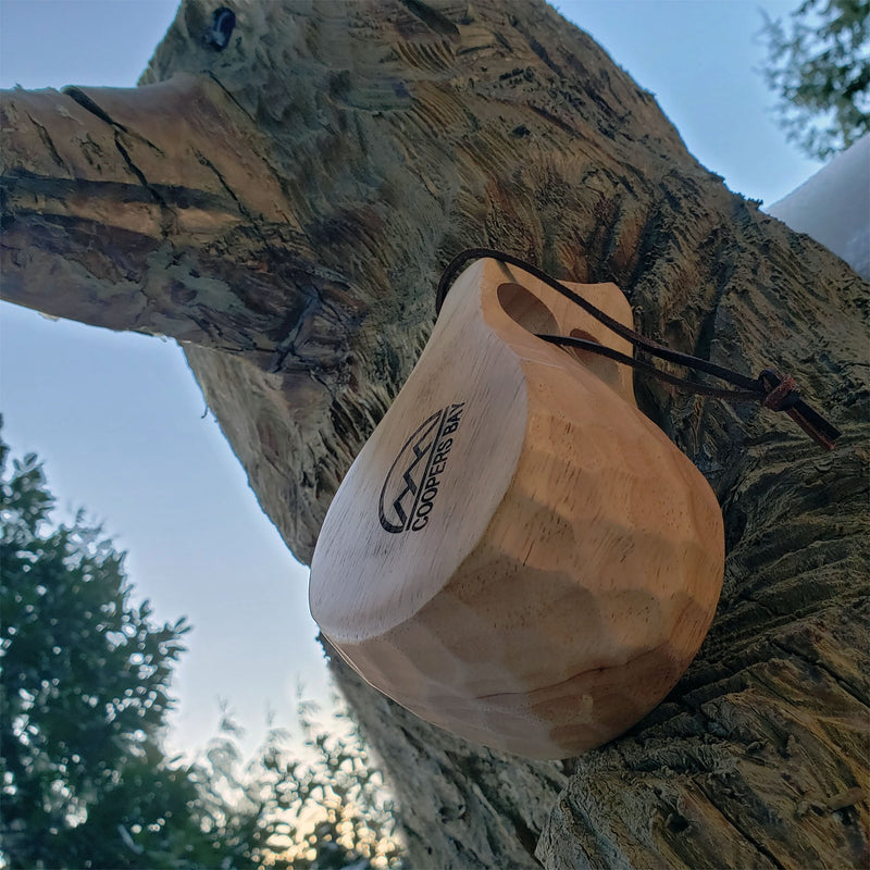 Load image into Gallery viewer, Skógr™ Nordic Style Kuksa - Carved Wood Camp Mug - Choice of Sizes
