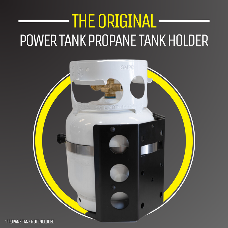 Load image into Gallery viewer, Whitney OG Bracket for 5 lb Steel Propane Tanks
