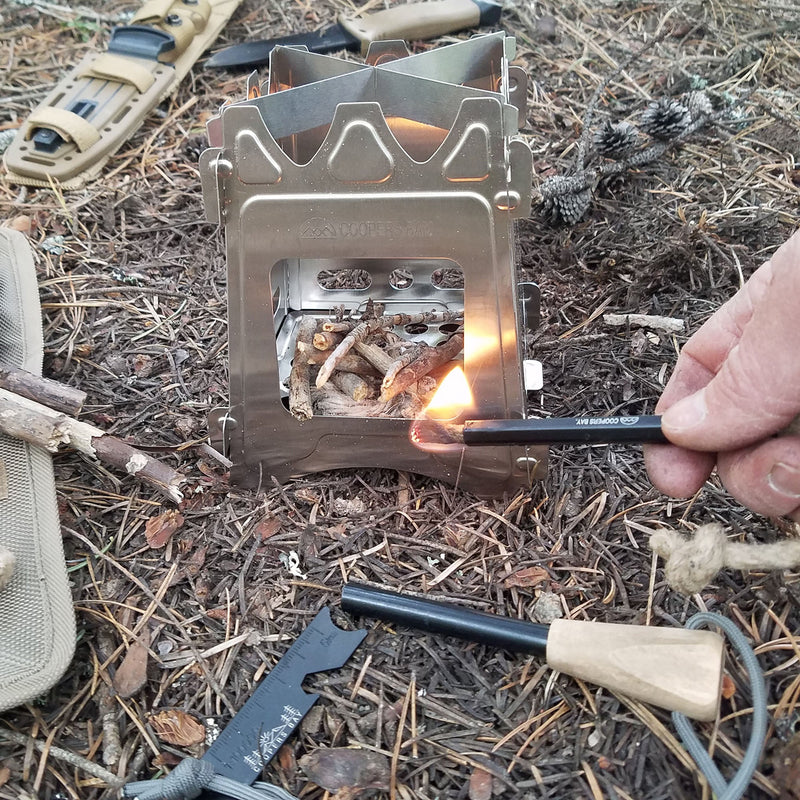 Load image into Gallery viewer, FireWick Torch Reusable Fire-Starting Tinder Tool with Multi-Use Bellows
