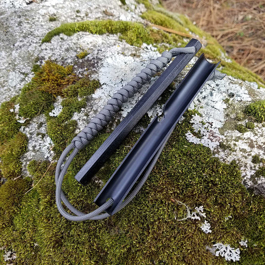 HexaLite™ Ferro Rod Fire Starter - X-Large 6-Sided Shape & Easy Grip Striker