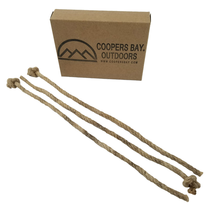 Load image into Gallery viewer, FireWick Torch 3-pack Replacement Rope Wicks - Compatible with Most Tinder Stick Tools
