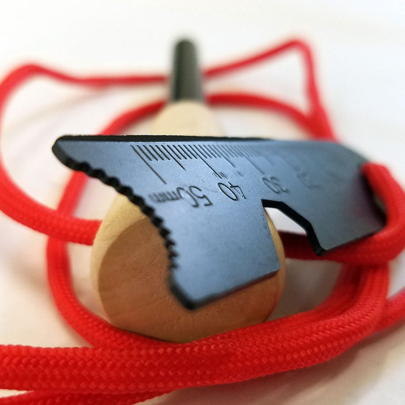 Load image into Gallery viewer, FireStorm™ Large 3/8&quot; Ferro Rod Fire Starter - Red Loop Lanyard
