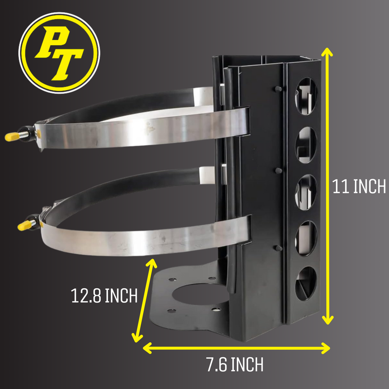 Load image into Gallery viewer, Sumatra MARINE Bracket for 20 lb. Steel BBQ Propane Tank
