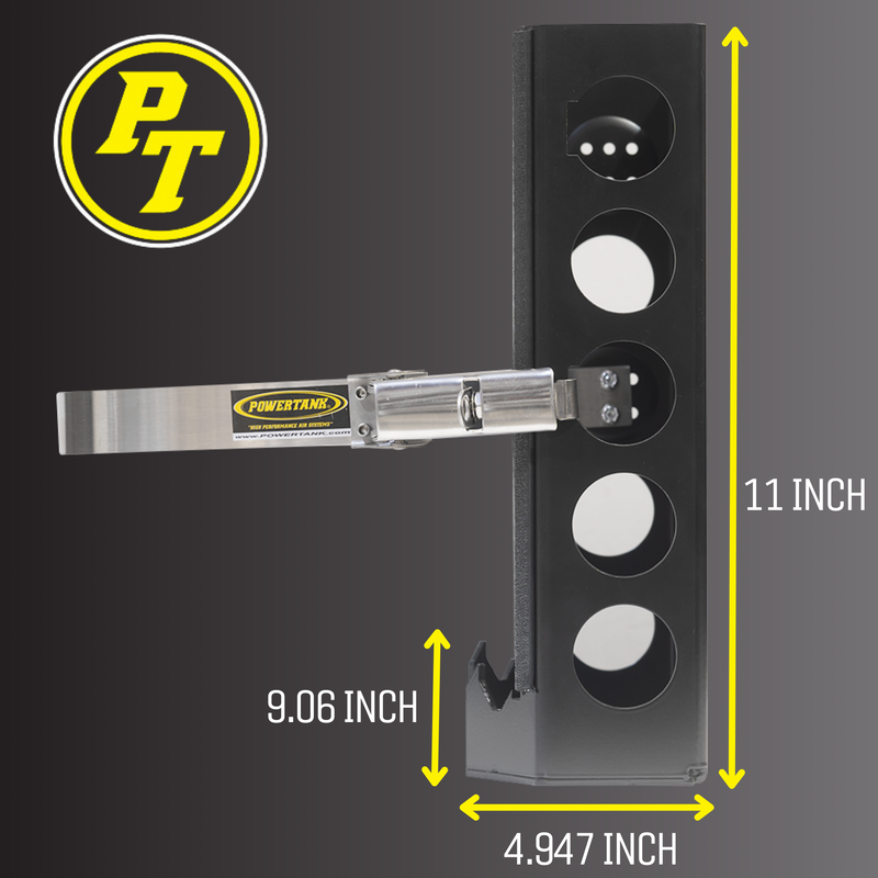 Load image into Gallery viewer, Strato LOCKER Bracket for 4.25 lb, 10 lb, 11 lb Steel Propane Tanks
