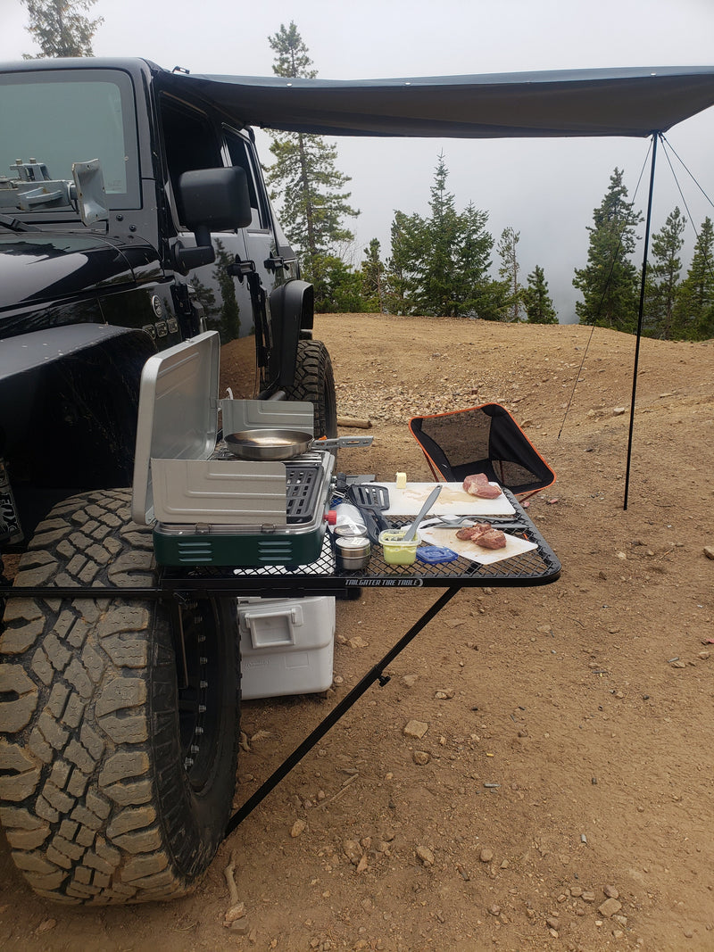 Load image into Gallery viewer, Medium Steel Camping Tire Table
