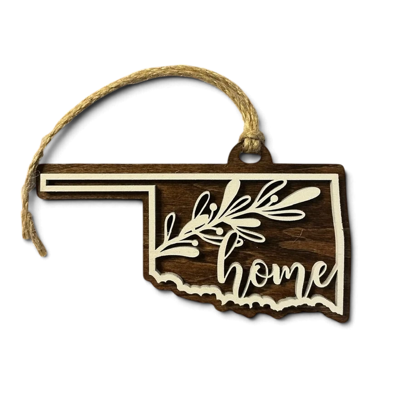 Load image into Gallery viewer, Oklahoma Ornaments - Trail and Timber Co
