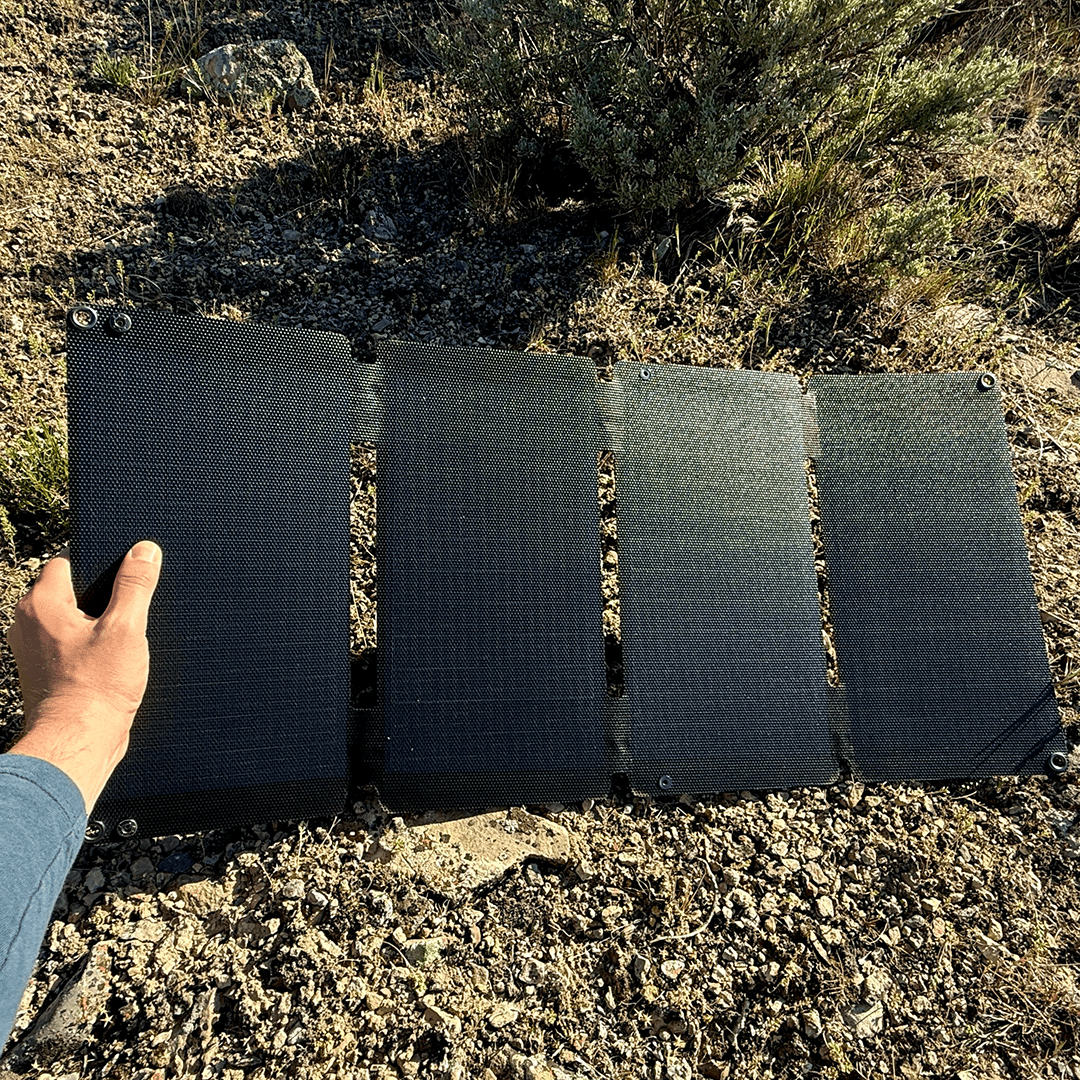 40 Watt Folding Solar Panel (4 - panel) - Trail and Timber Co