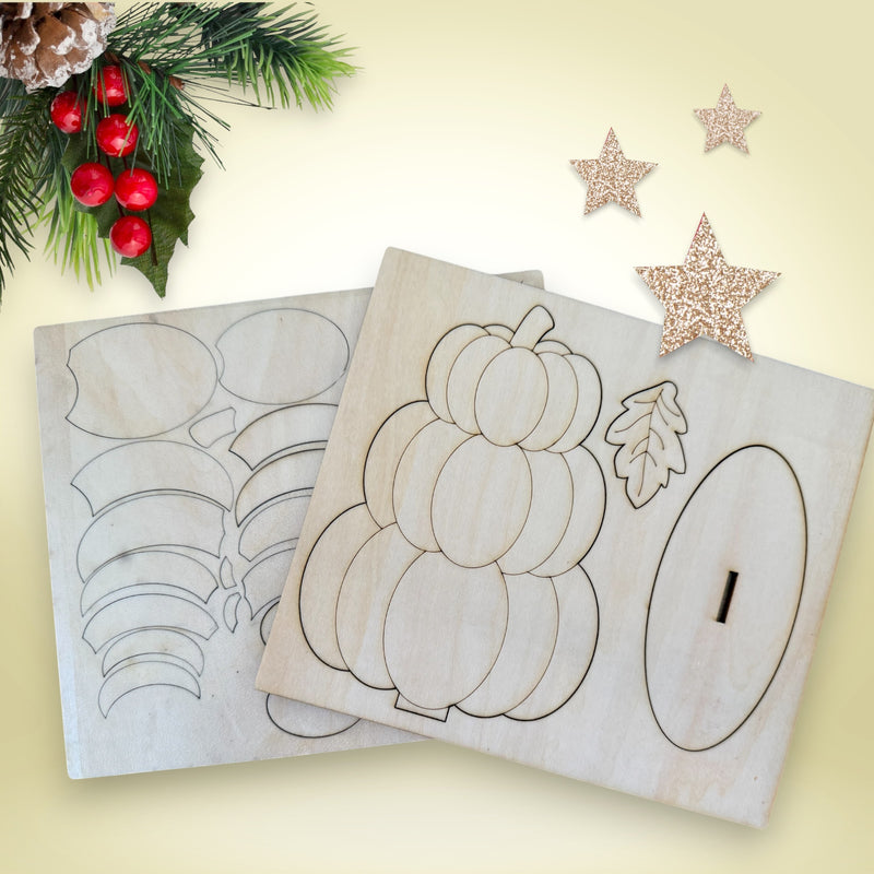 Load image into Gallery viewer, Fall Pumpkin Paint Kit

