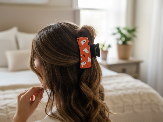 Halloween Ghost Hair Clip