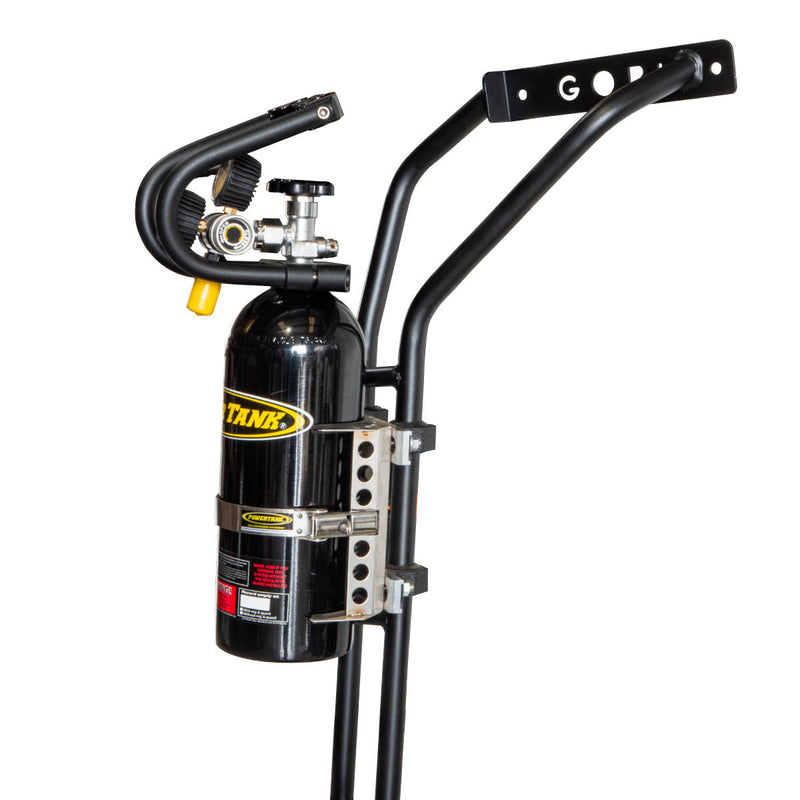 Load image into Gallery viewer, Ladder Cross-Bar Mount for Propane and CO2 Power Tanks
