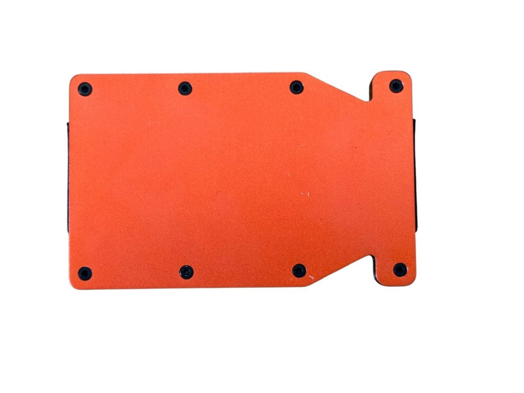 Minimalist Aluminum Wallet - Orange - Trail and Timber Co