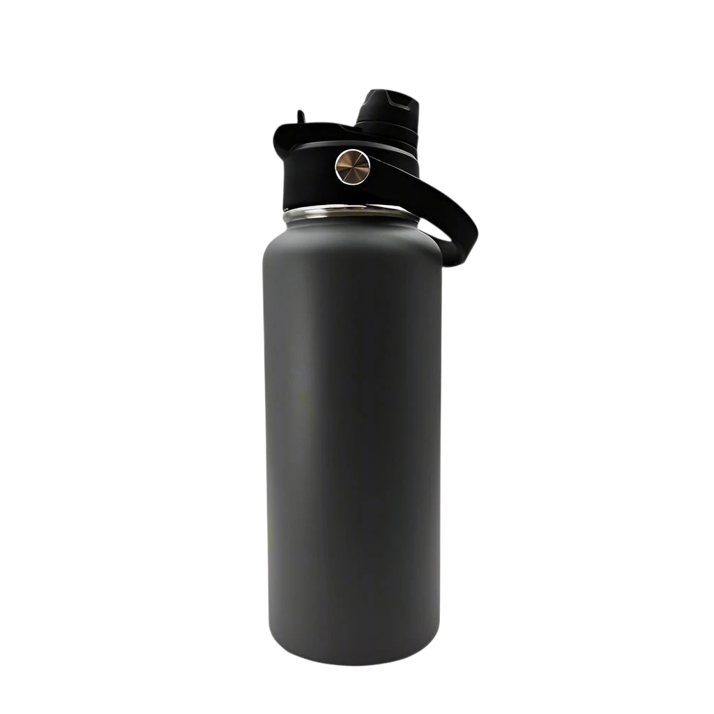 32oz Insulated Water Bottle - Charcoal