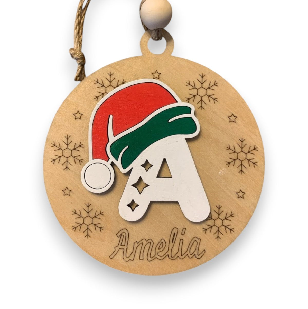 Letter Hat Ornaments - Trail and Timber Co
