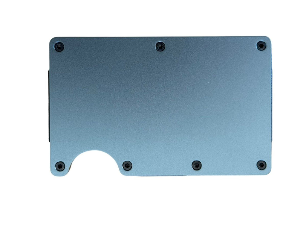 Minimalist Aluminum Wallet - Blue - Trail and Timber Co