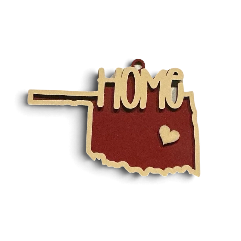 Load image into Gallery viewer, Oklahoma Ornaments - Trail and Timber Co
