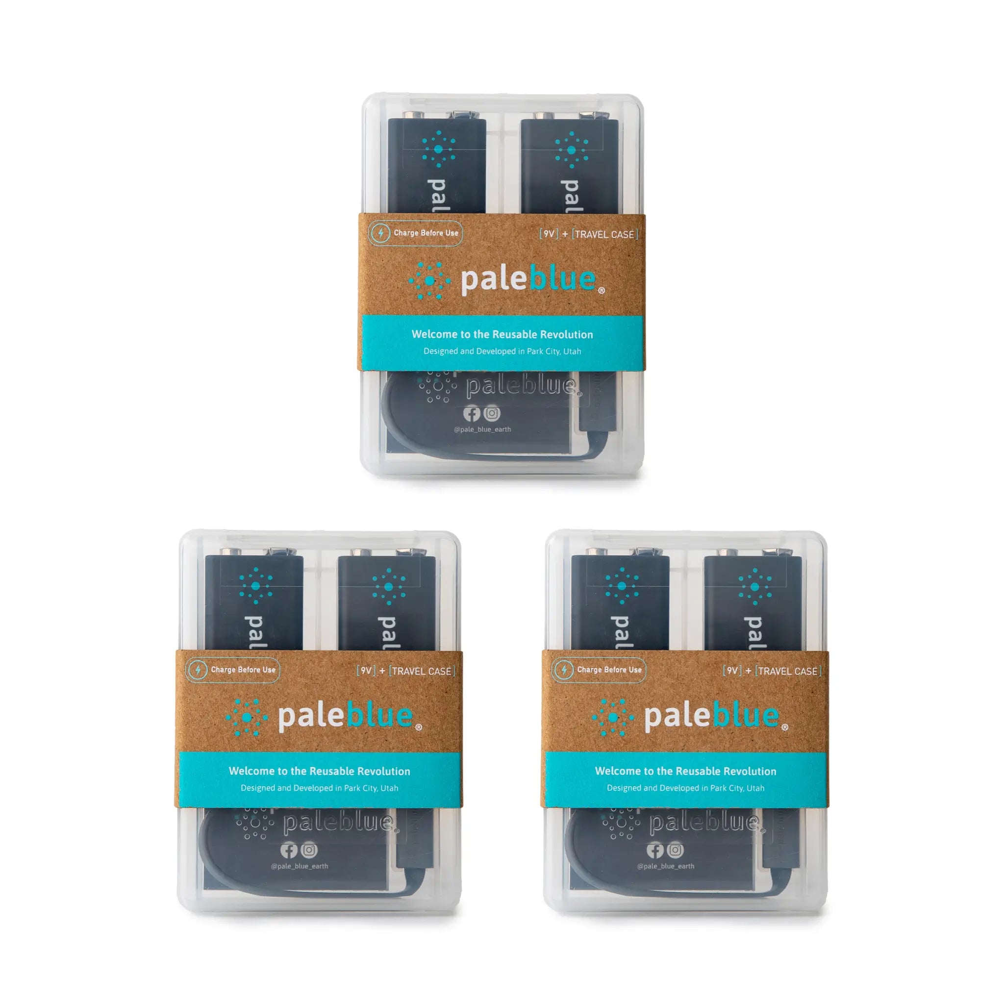 9V USB - C Rechargeable Batteries - Trail and Timber Co