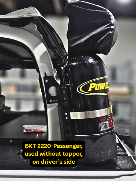 2 Door Wrangler JL Sports Bar Mount - Trail and Timber Co