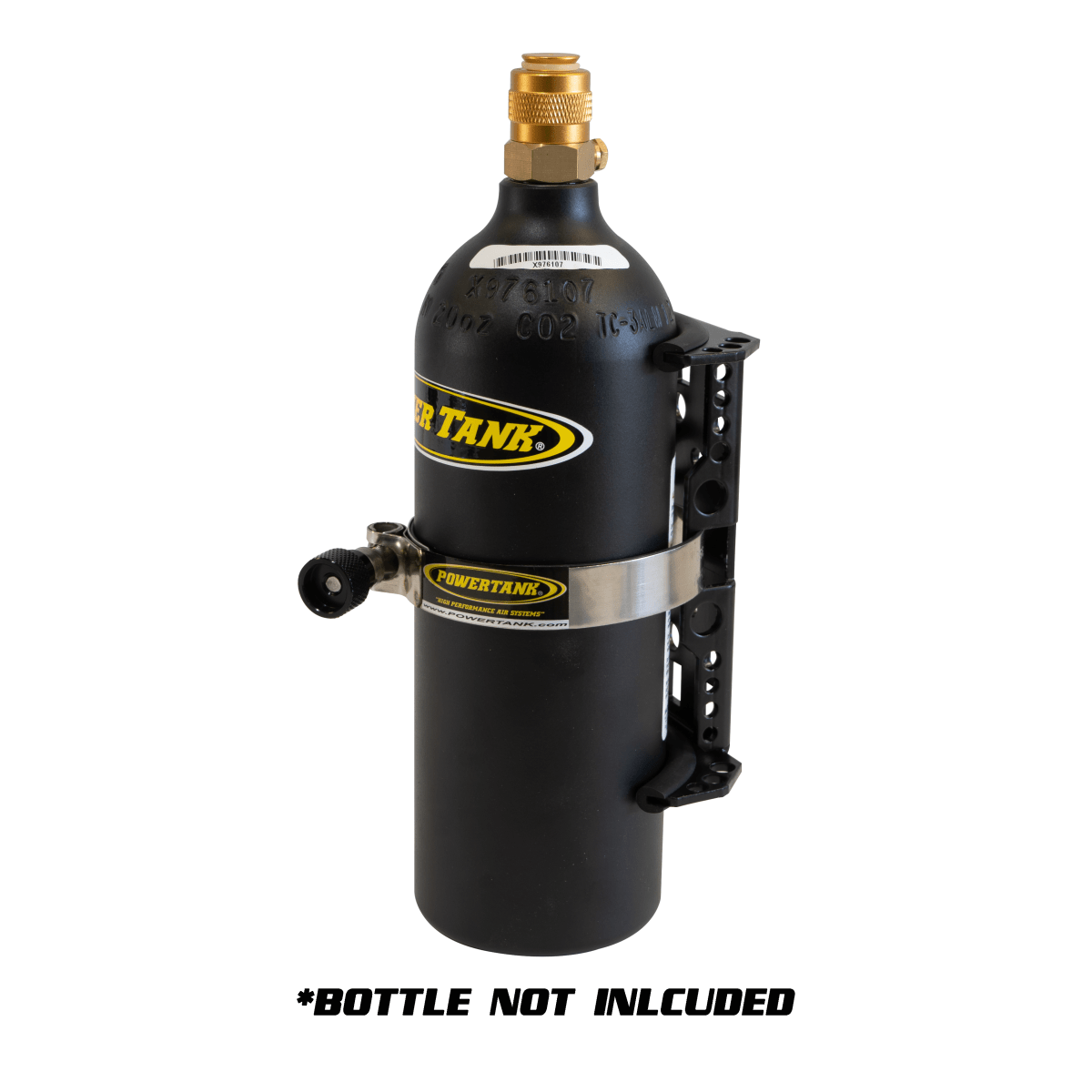 CO2 Tank bracket for 20 oz. Power Shot bottle 3.125 in. Diameter Power Tank - Trail and Timber Co