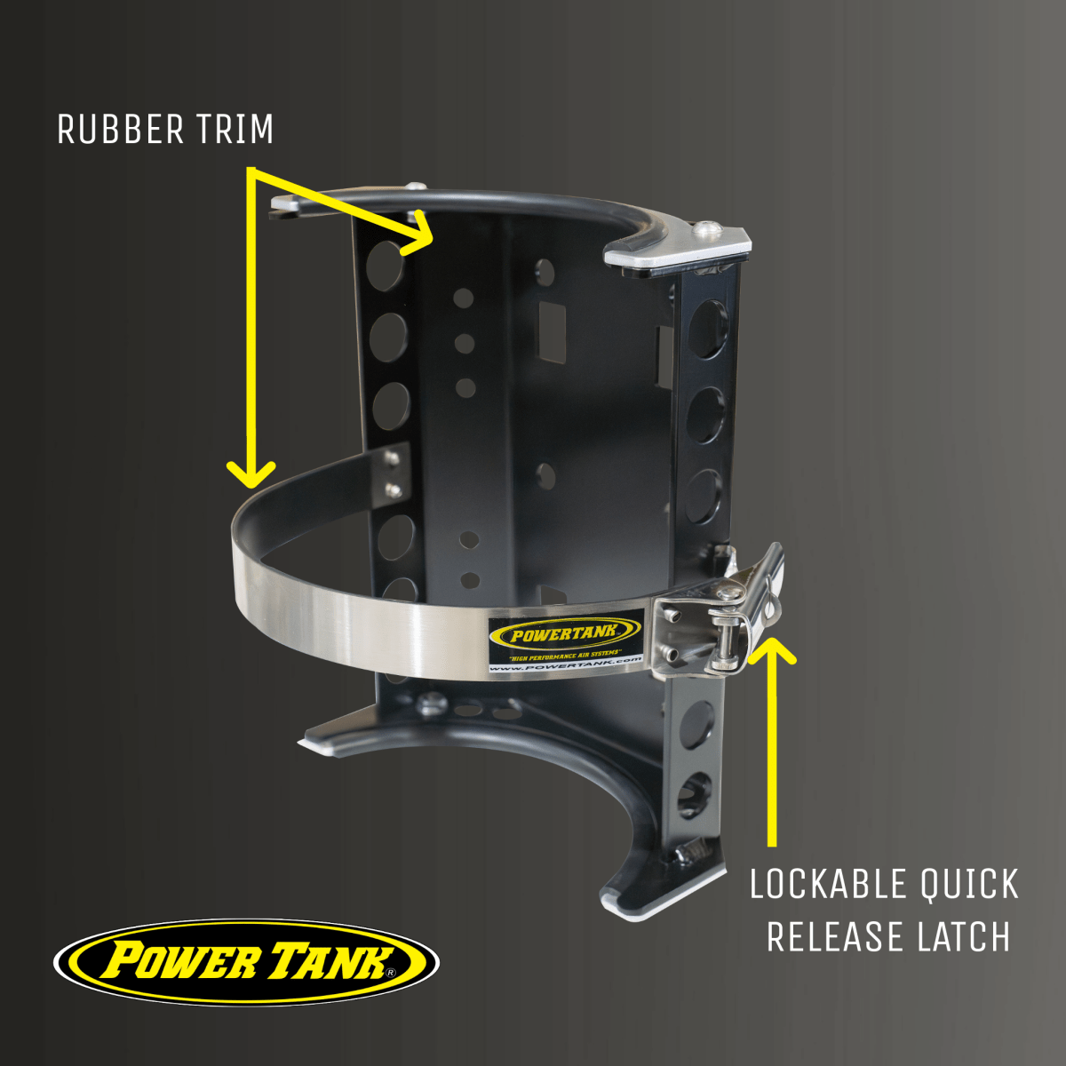 Cabox LOCKER Bracket for 6 lb Aluminum Propane Tank - Trail and Timber Co