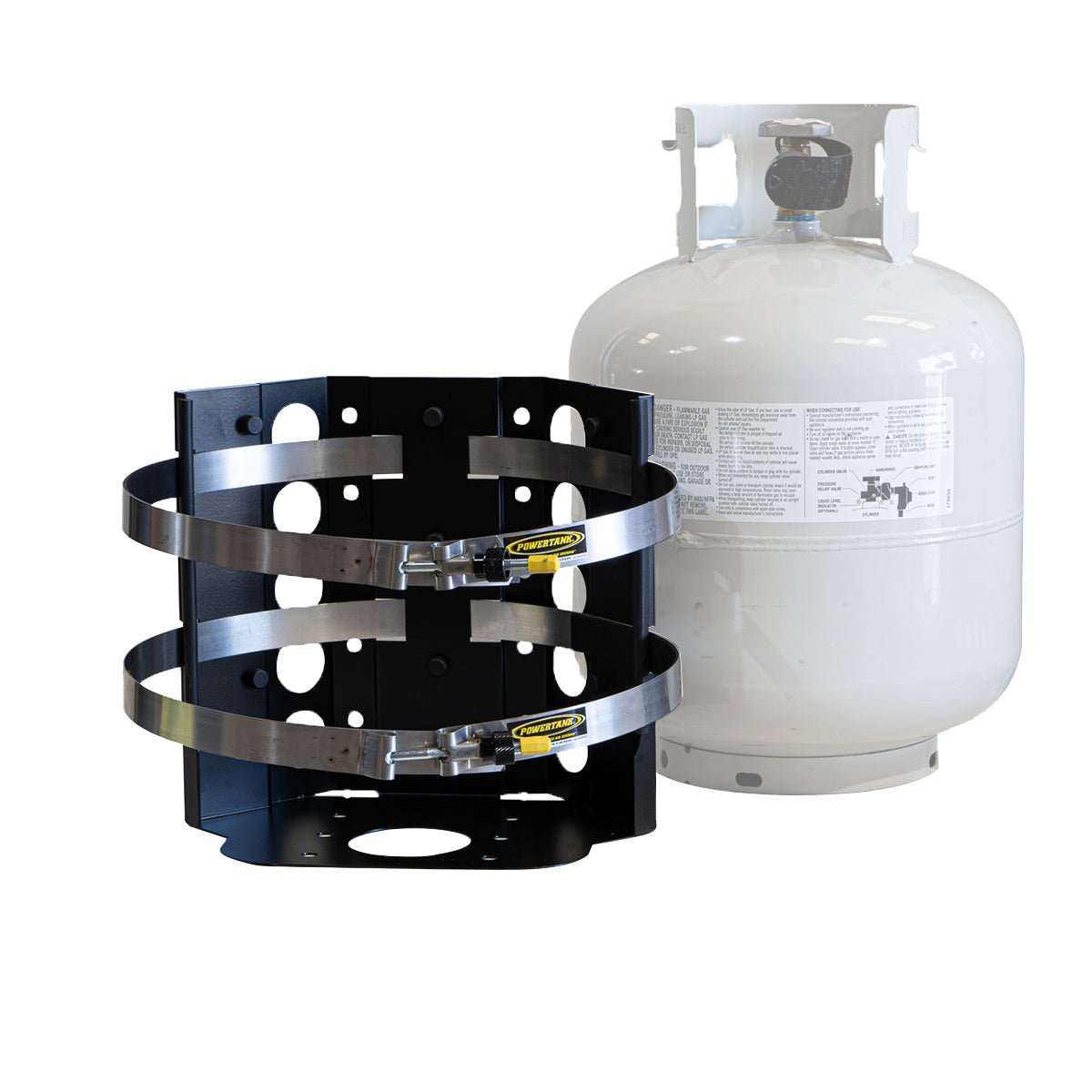 Sumatra MARINE Bracket for 20 lb. Steel BBQ Propane Tank - Trail and Timber Co