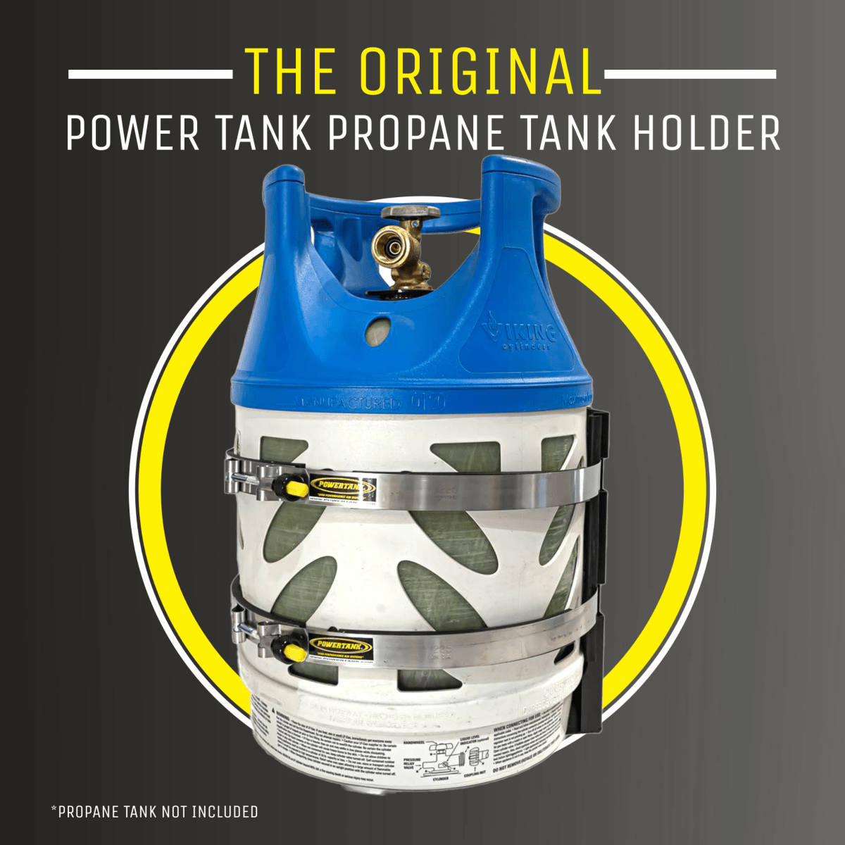 Foraker MARINE Bracket for 17 lb and 22 lb Viking Composite Propane Tank - Trail and Timber Co