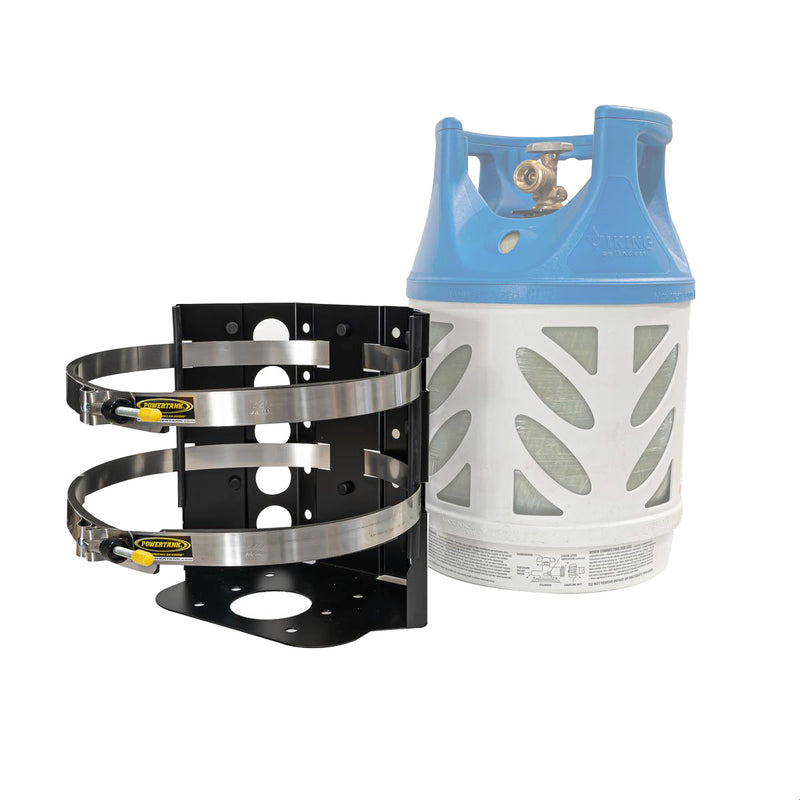 Load image into Gallery viewer, Foraker MARINE Bracket for 17 lb and 22 lb Viking Composite Propane Tank
