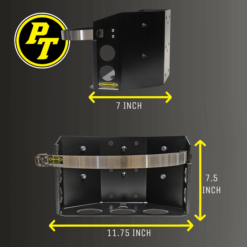 Load image into Gallery viewer, Tor LOCKER Bracket for 11 lb Squatty Propane Tank &amp; 11 lb Viking Composite Tank
