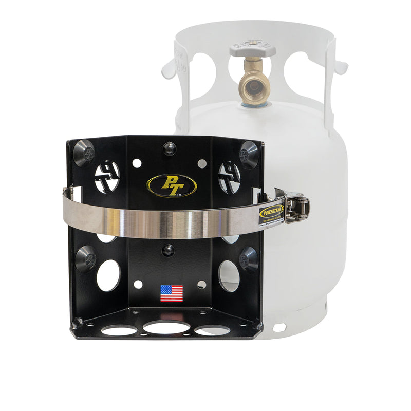 Load image into Gallery viewer, Teton LOCKER Propane Tank Bracket for 5 lb LP Bottle 8 in Diameter

