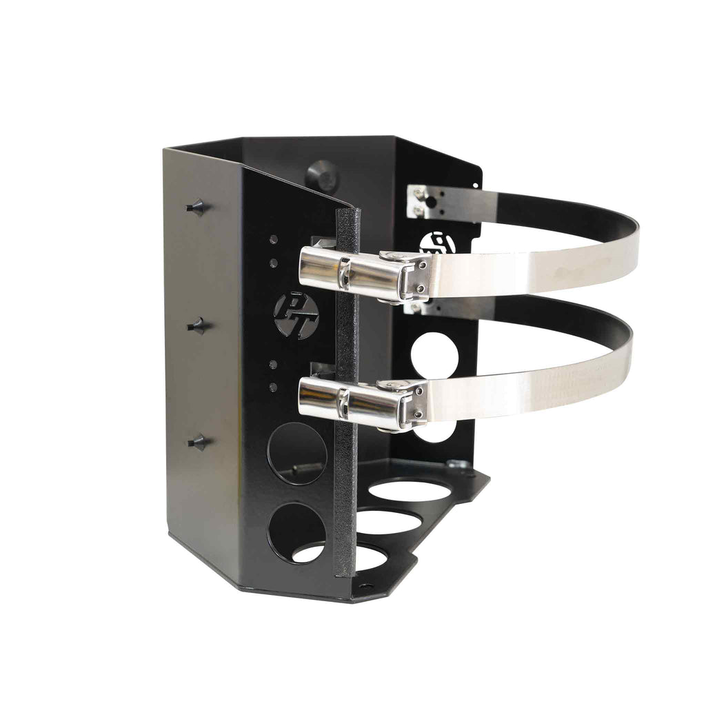 Shasta LOCKER Bracket for 20 lb steel and 17, 22 lb Viking propane tanks - Trail and Timber Co