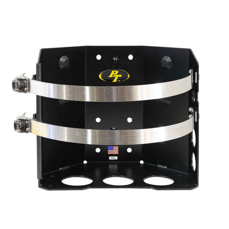 Load image into Gallery viewer, Shasta LOCKER Bracket for 20 lb steel and 17, 22 lb Viking propane tanks
