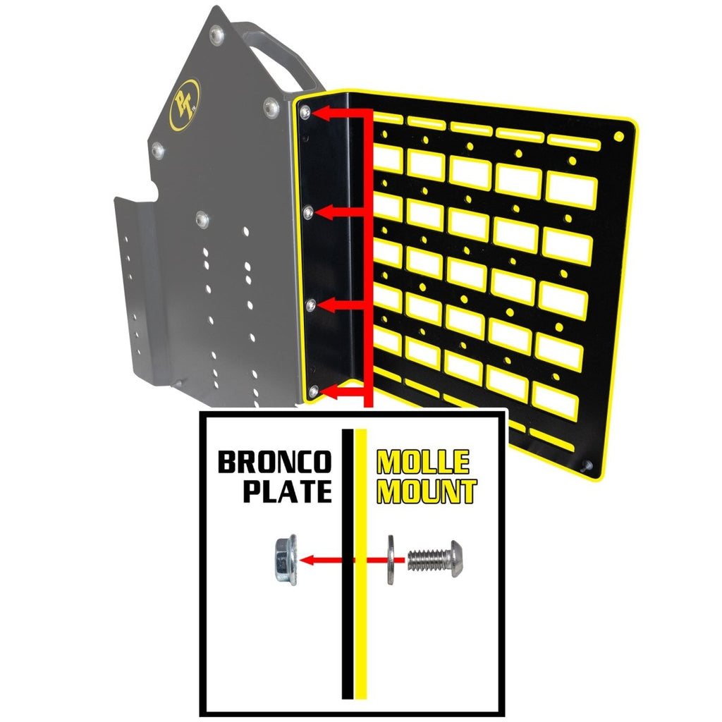 4 Door Universal MOLLE Bracket - Trail and Timber Co