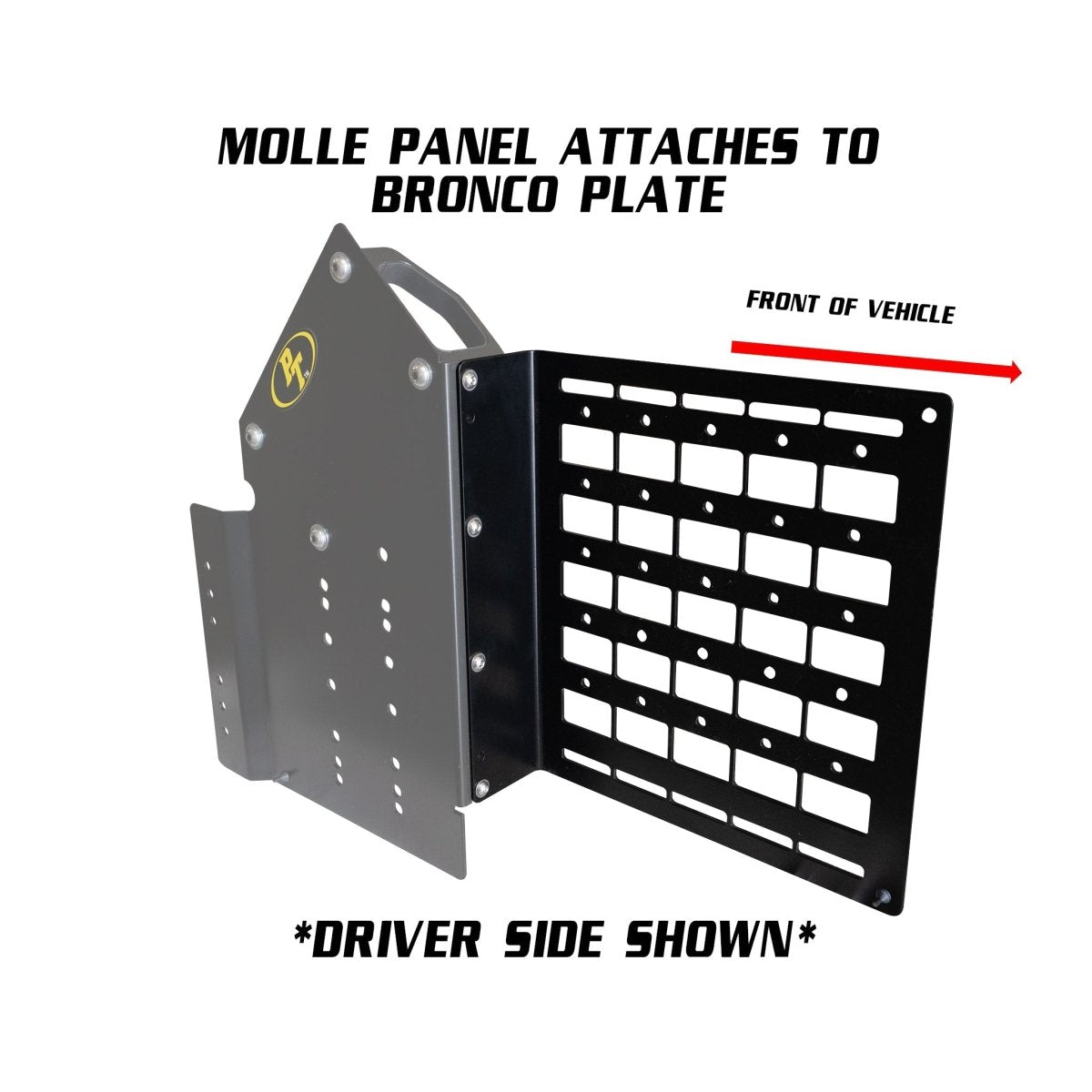 4 Door Universal MOLLE Bracket - Trail and Timber Co