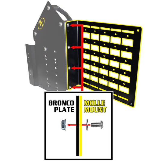 4 Door Universal MOLLE Bracket