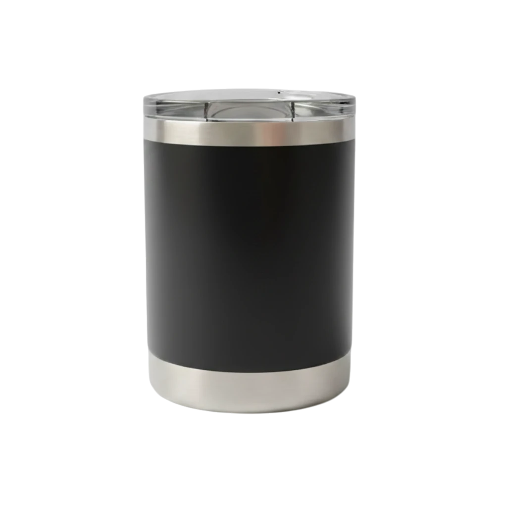 10oz Lowball Tumbler - Black