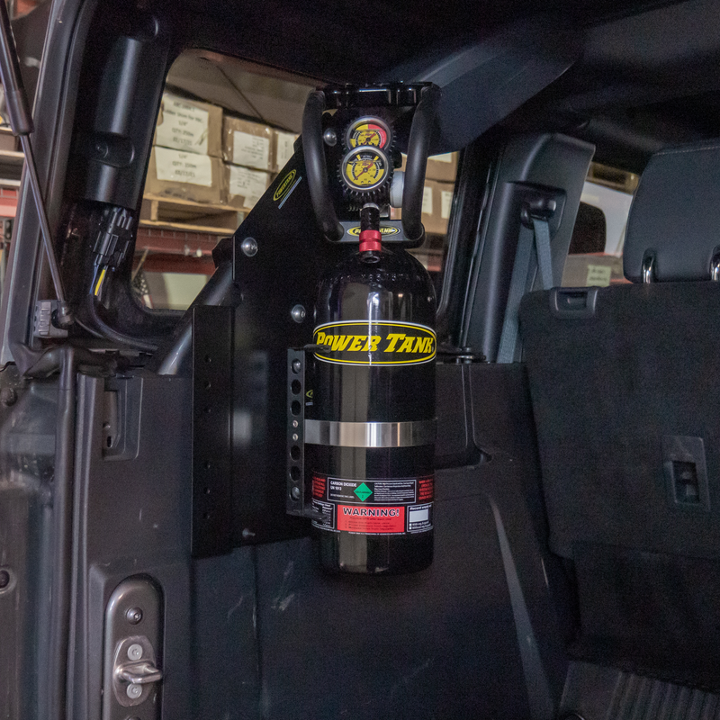 Load image into Gallery viewer, 4 Door Bronco Plate - Power Tank or Propane Tank mount (6th Gen 2021+)

